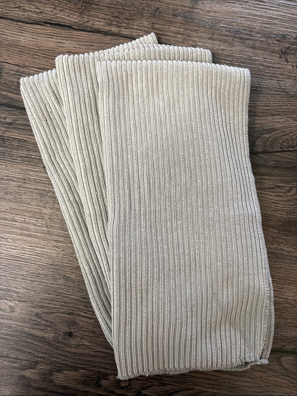 Norwex Gray Mocrofiber Hand /Dish Towels set of 3